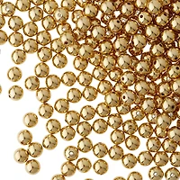 Metallic CCB Round Craft Beads by Bead Landing