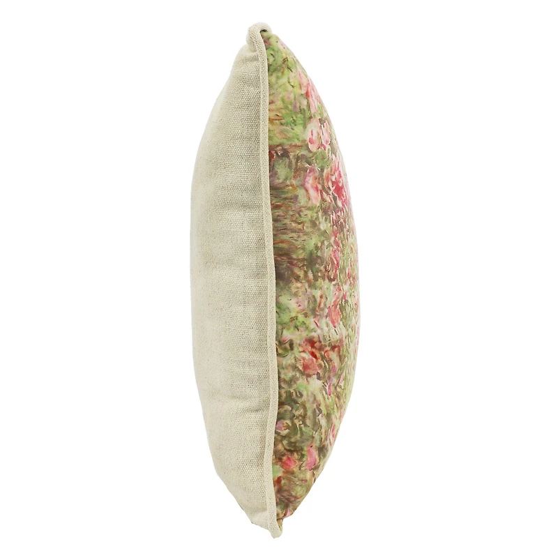 16" Impressionist Floral Softline Throw Pillow by Ashland®