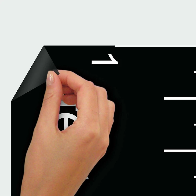 RoomMates Growth Chart Chalk Ruler Peel & Stick Giant Decal