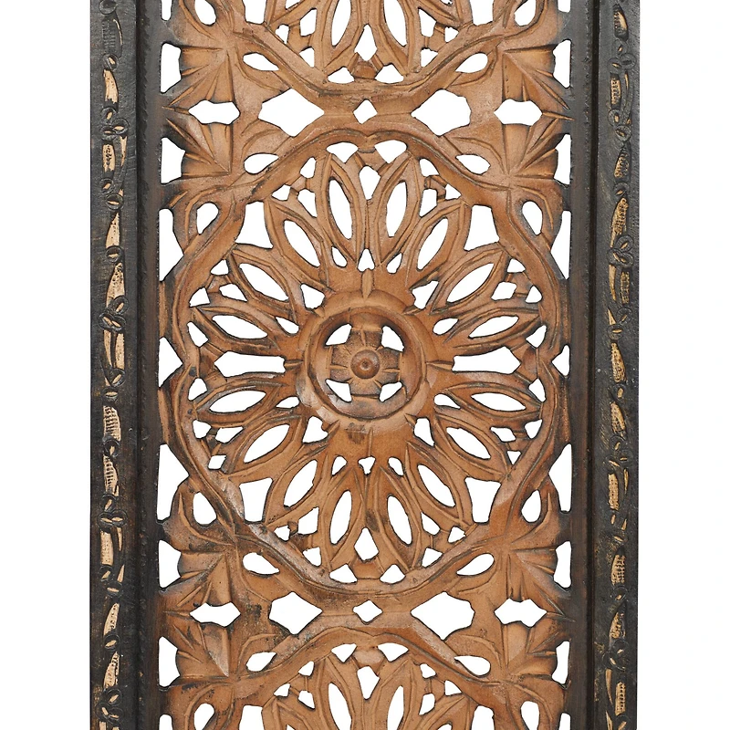 36" Brown Traditional Wall Décor Set