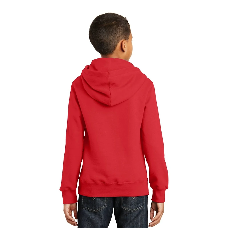 Port & Company® Fan Favorite Youth Fleece Pullover Hooded Sweatshirt
