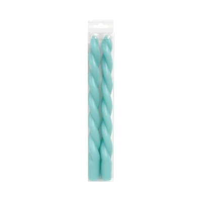 Basic Elements™ 10" Twisted Taper Candles by Ashland®, 2ct.