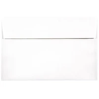 JAM Paper 6" x 9" Red Foil Lined Invitation Envelopes