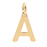 14K Gold Plated Letter Charm by Bead Landing