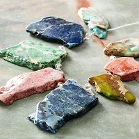 12 Pack:  Imperial Jasper Nugget Beads, 25mm by Bead Landing™