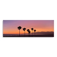 Sunset on Santa Monica Canvas Giclee