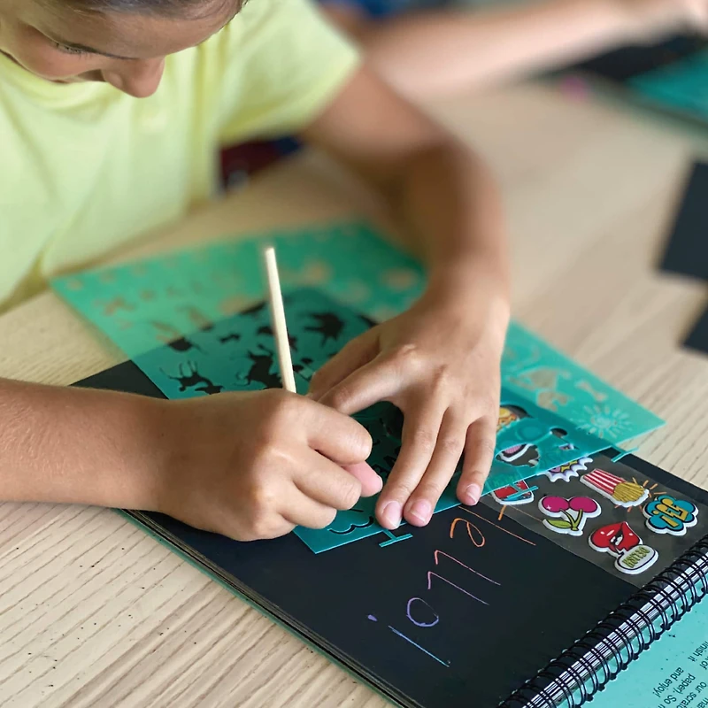 The Bubble Factory Spiral Bound Scratchpad Set