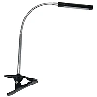 Silver & Black Studio Designs Art Clamp Lamp