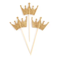 Gold Crown Treat Toppers by Celebrate It®