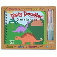 The Pencil Grip™ Dinosaur Daily Doodler Reusable Activity Book