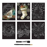 Brea Reese™ 9" x 12" Under the Tree Scratch Art Paper Pad