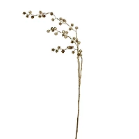 Gold Pinecone Christmas Spray