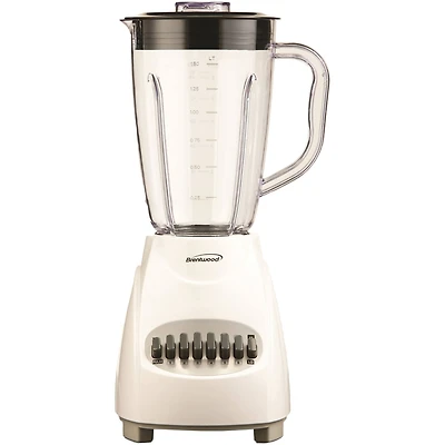 Brentwood White 12-Speed Blender