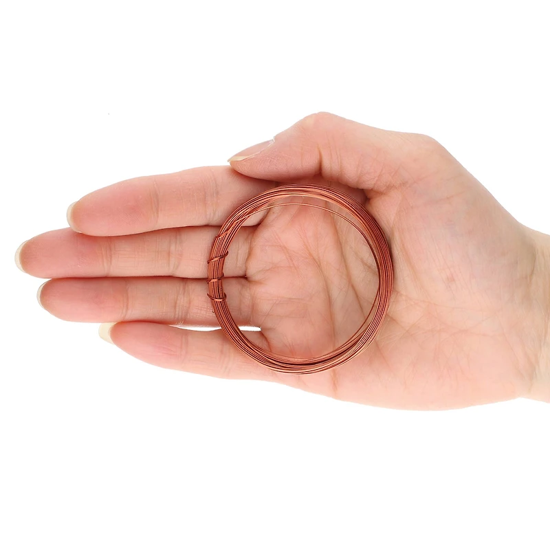 The Beadsmith® Wire Elements™ Gauge Tarnish Resistant Half Round Soft Temper Wire