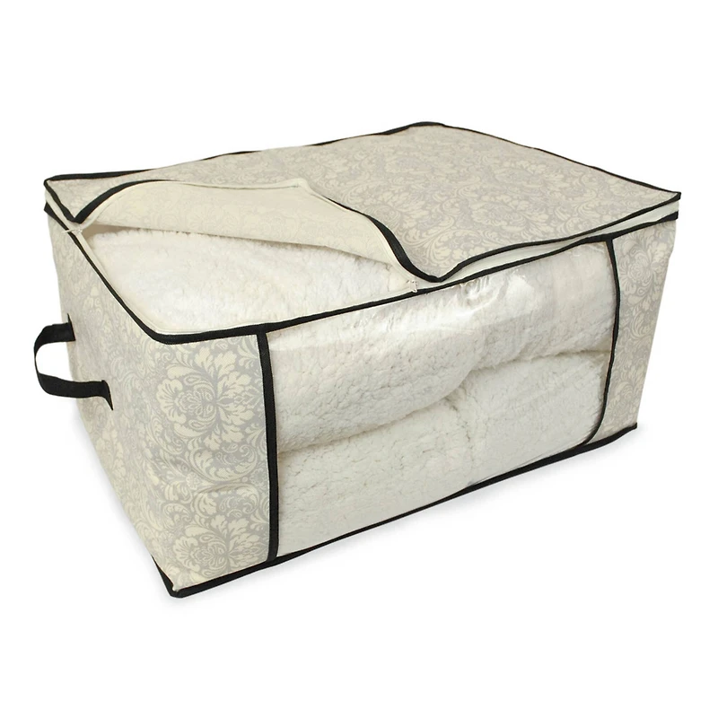 DII® Damask Blanket Soft Storage Cube, 2ct.