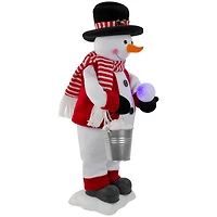 24" Lighted & Animated Musical Snowman Christmas Figure