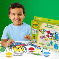 Crayola® Spill-Proof Washable Paint Kit