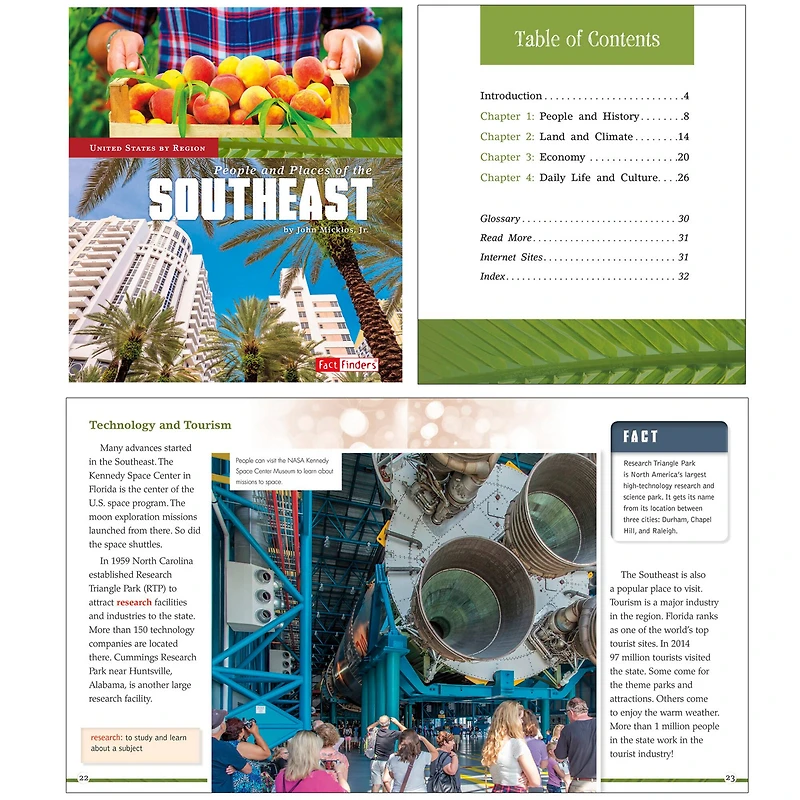 Capstone Press United States by Region Book Set