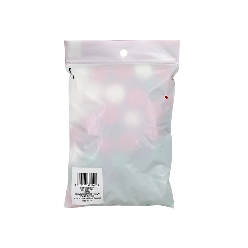 Red, White & Green Yarn Poms by Creatology™