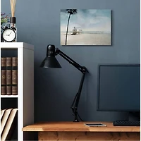 Stupell Industries Empty Beach Coast with Lifeguard Stand Canvas Wall Art