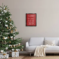 Stupell Industries Cost A Lot Like Christmas Funny Phrase Framed Floater Canvas Wall Art