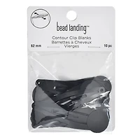 Contour Clips with 18mm Circle Blanks