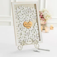 Whitewashed Drop Box Guest Book by Celebrate It™