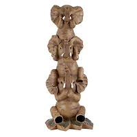 Design Toscano 24" The Hear-No, See-No, Speak-No Evil Elephants