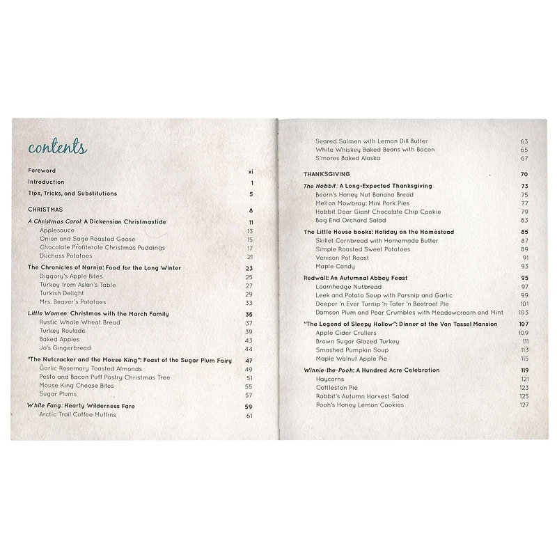 Skyhorse Pub A Literary Holiday Cookbook Book