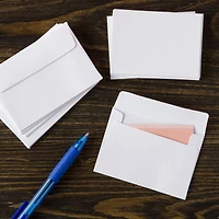 12 Packs: 20 ct. (240 total) White Cards & Envelopes by Recollections™, 2.5" x 3.5"