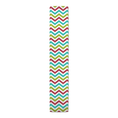 Colorful Chevron Indoor/Outdoor Table Runner