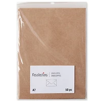 Kraft Envelope Value Pack, 50ct. by Recollections™, 5.25" x 7.25" 