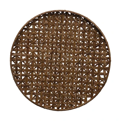 Hello Honey® Open Weave Rattan Peel Tray