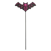 9" Black & Pink Bat Skeleton Pick by Ashland®