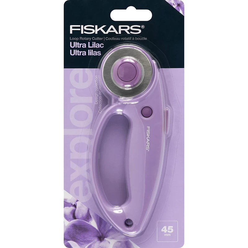 Fiskars® 45mm Ultra Lilac Loop Rotary Cutter