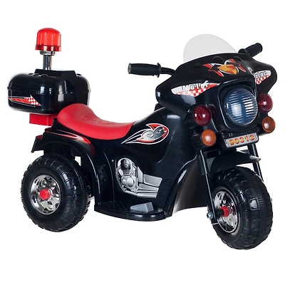 Toy Time Bright Red & Black Battery Operated Ride-On Motorcycle