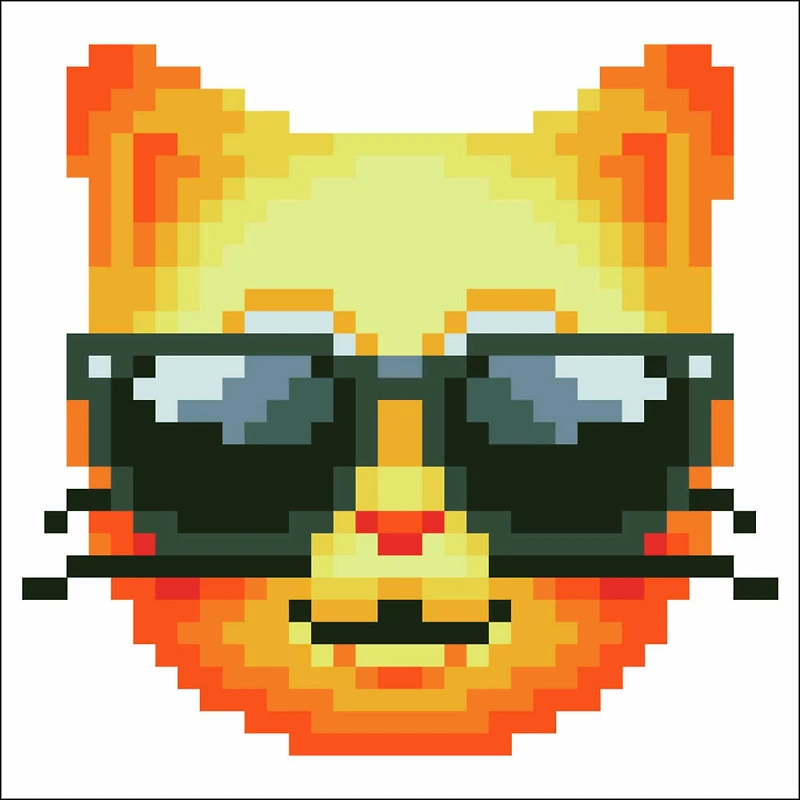 Diamond Dotz® Kool Kat Diamond Painting Kit