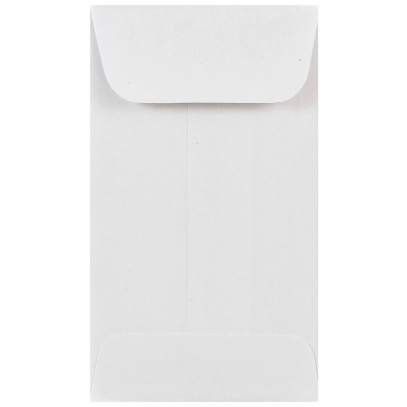 JAM Paper White #3 Coin Business Commercial Envelopes
