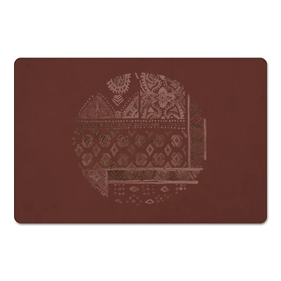 Circle Fall Pattern Floor Mat