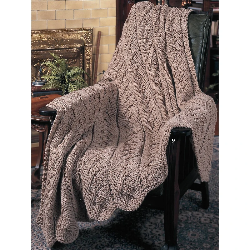 Leisure Arts® Big Book of Quick Knit Afghans Book