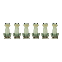 5.5" Garden Frog Figurines, 6ct.