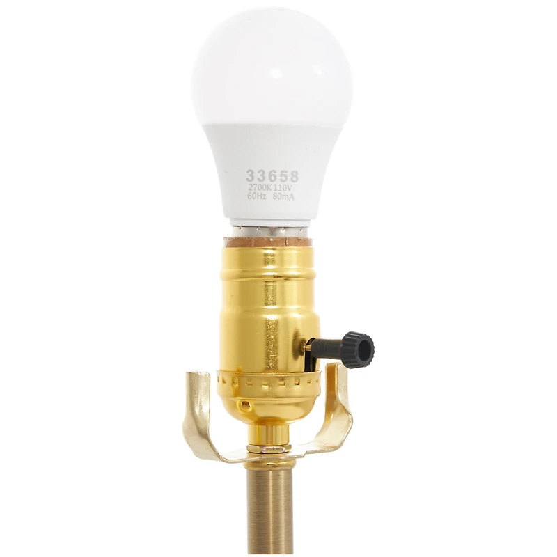 2ft. Gold Metal Inverted Cone Shaped Accent Lamp