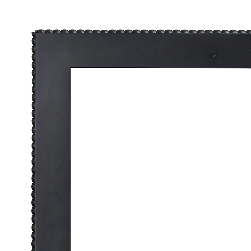 Home Black with Beaded Edge Wood Wall Frame by Studio Décor