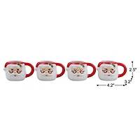 Mr. Christmas Santa Espresso Mugs Set