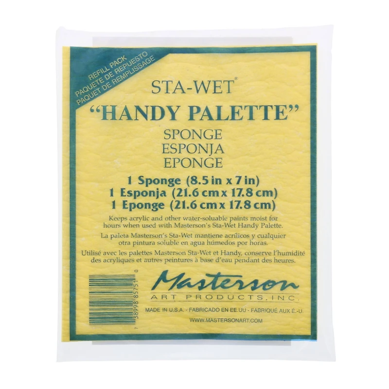 Masterson Sta-Wet® Handy Palette Sponge Refill