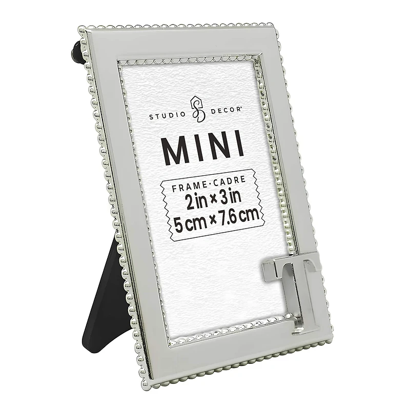 Mini Silver T Frame by Studio Décor®