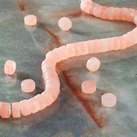 Quartz Matte Heishi Beads by Bead Landing