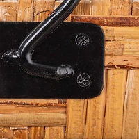 Hello Honey® 3ft. Decorative Rattan Tray with Metal Handles