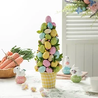 Glitzhome® 16" Easter Egg Table Tree Décor
