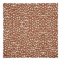 Teracotta Spots 10" x 10"  Cotton Twill Napkin